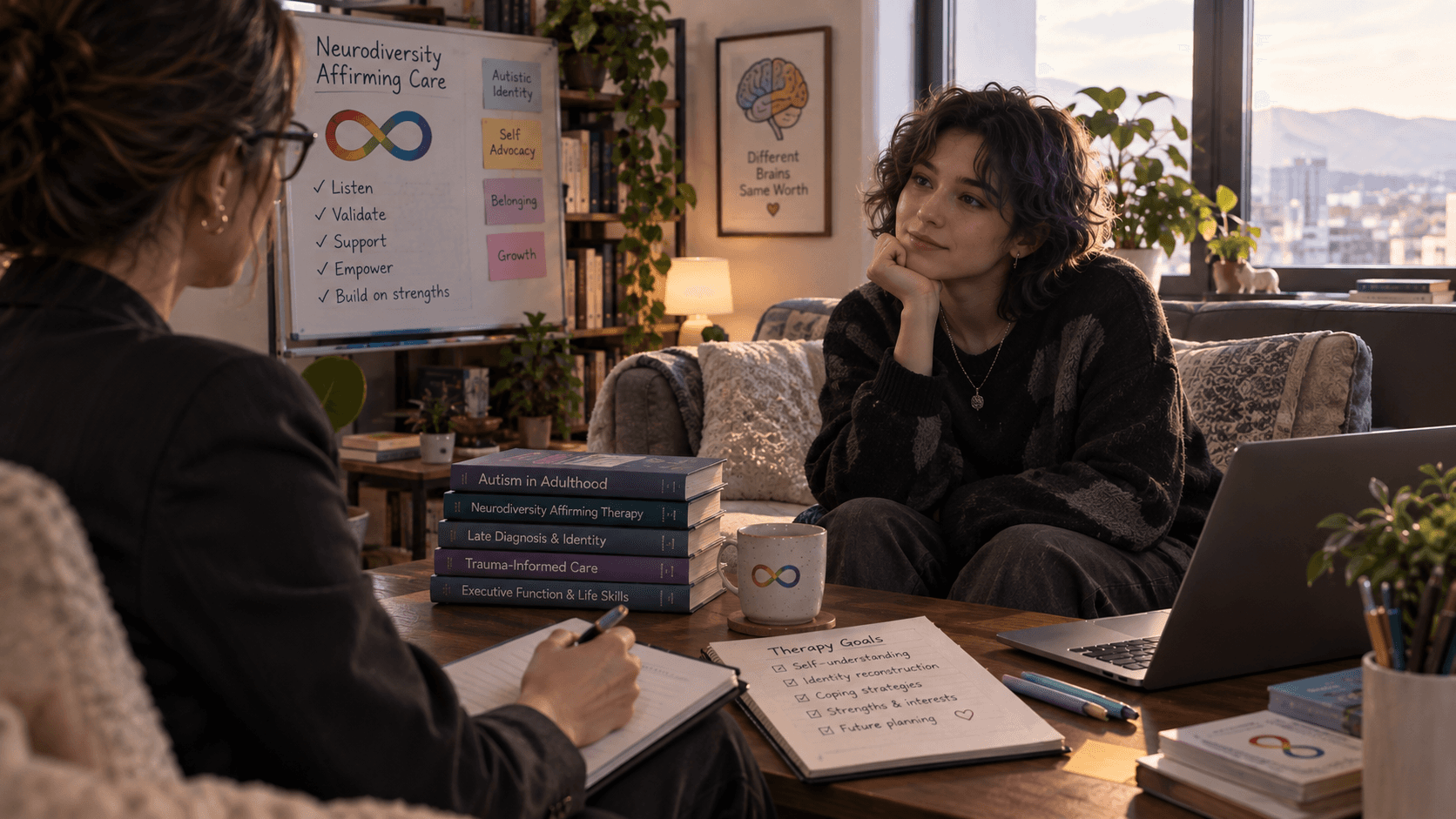 Late-Diagnosed Autistic Adults in Therapy