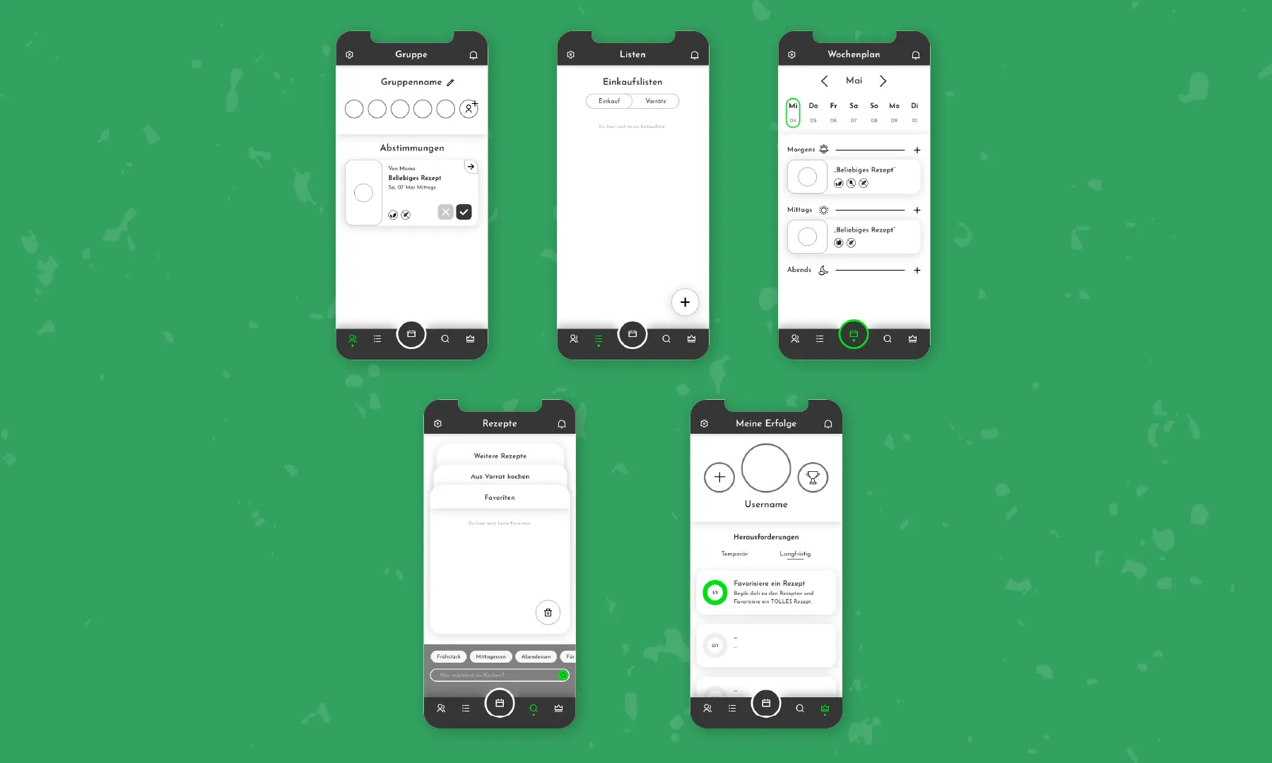 Pantry UX Prototyp 
