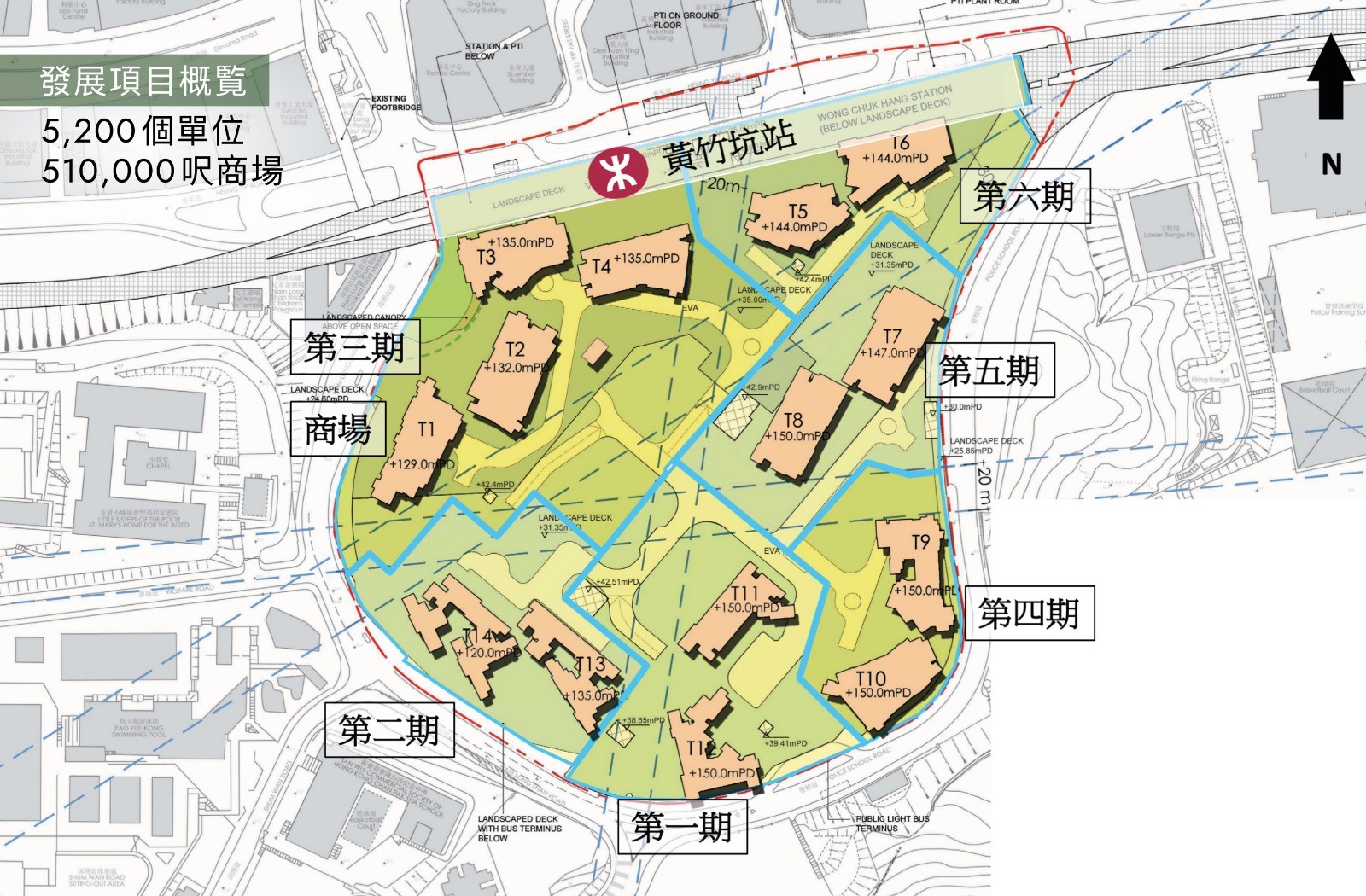 港島南岸+晉環+平面圖