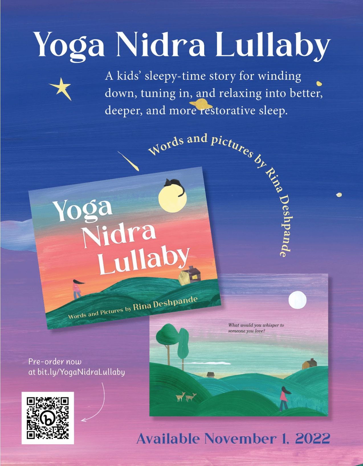 Poster for Yoga Nidra Lullaby