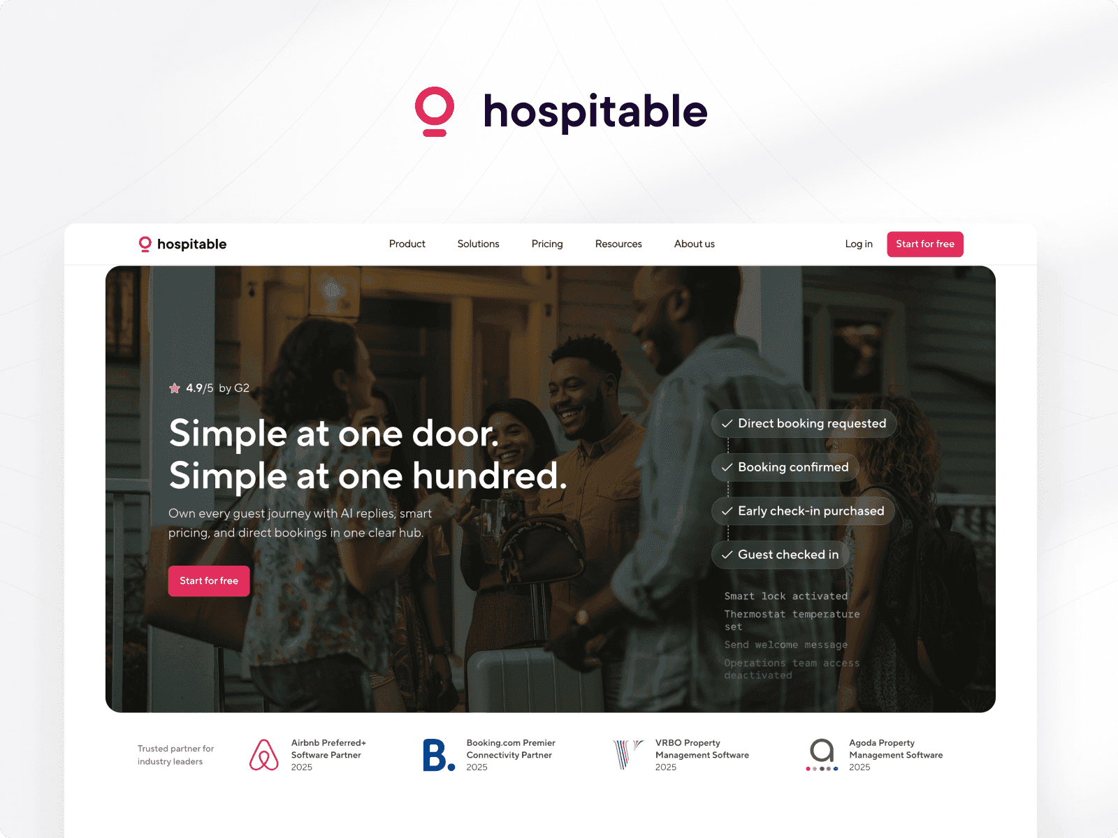 Hospitable migration to Framer case study