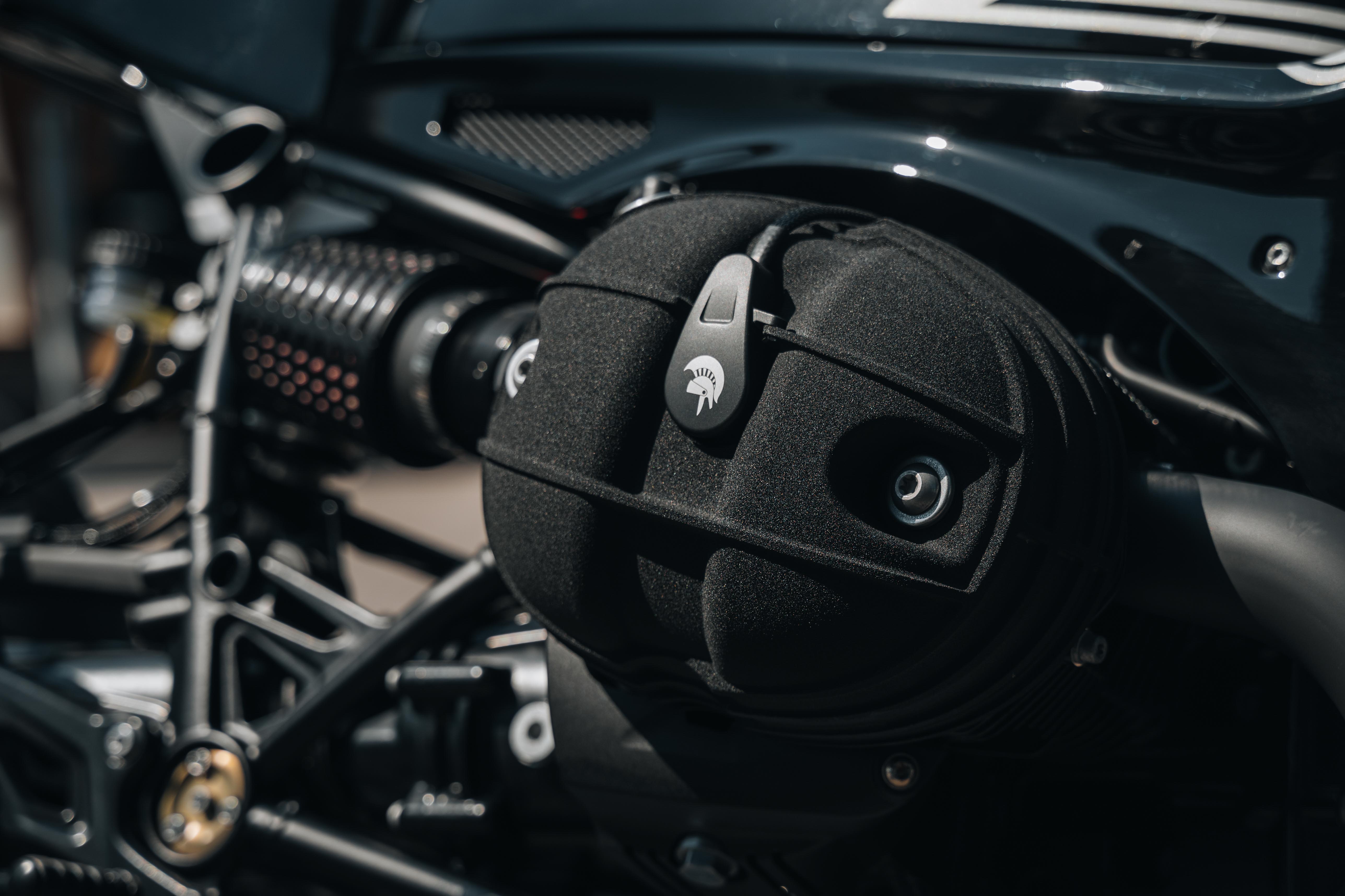 Dettaglio di testata motore di bmw ares design