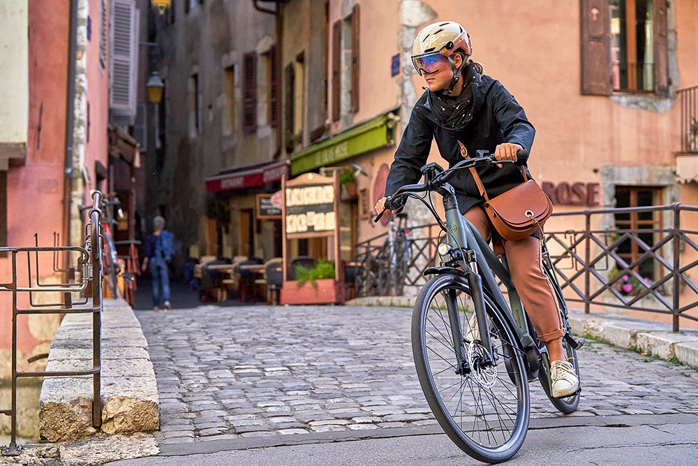 a woman wearing headphone