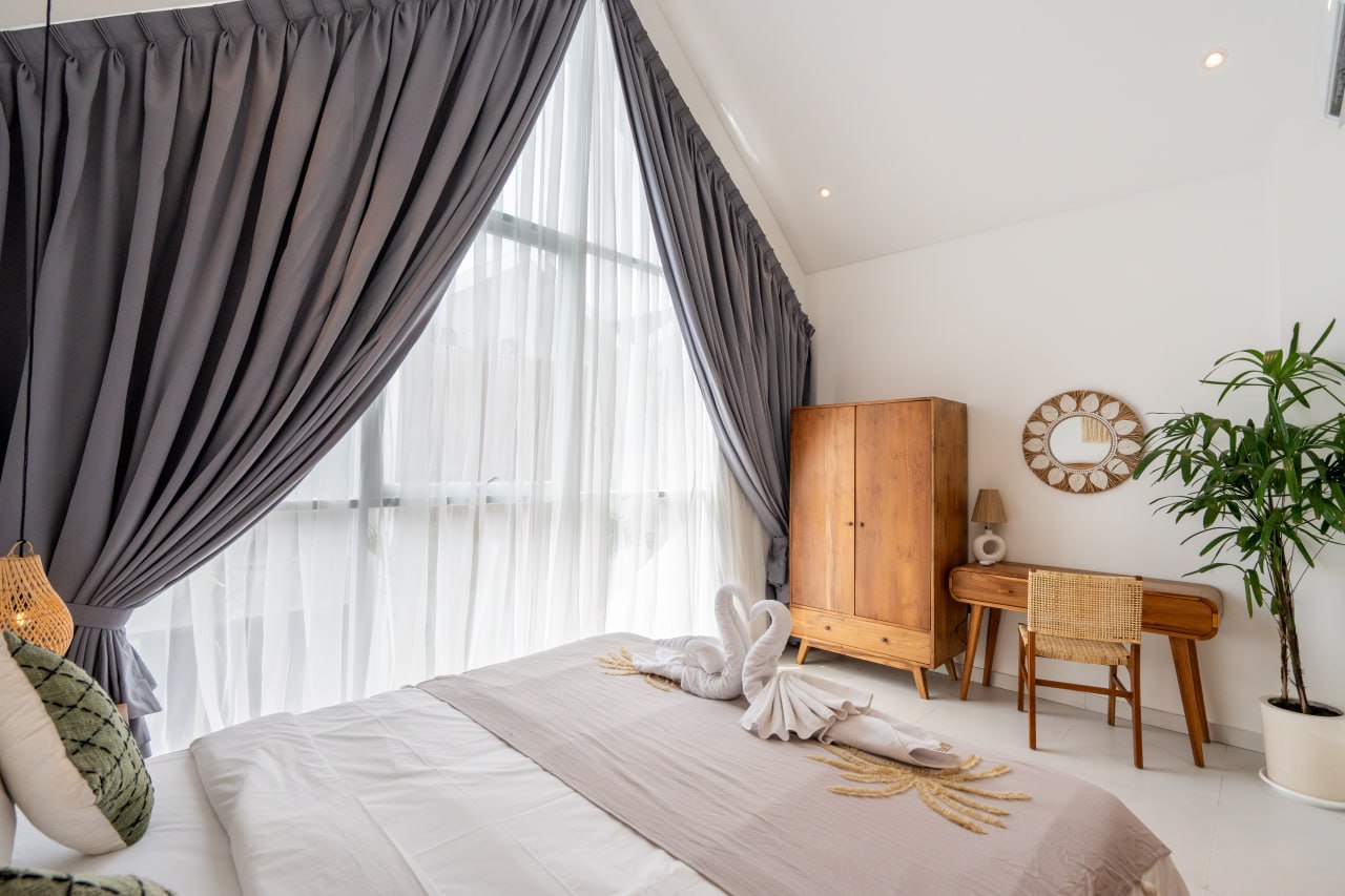 A 2-bedroom villa in a boutique complex in Canggu, Padonan