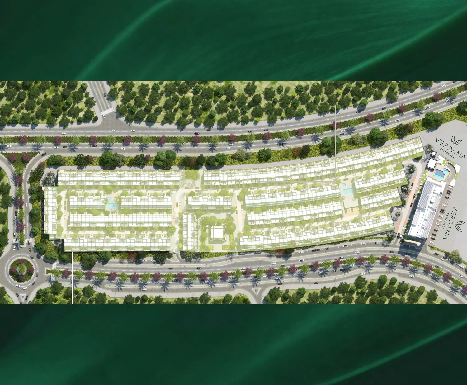 verdana residence by reportage properties location map