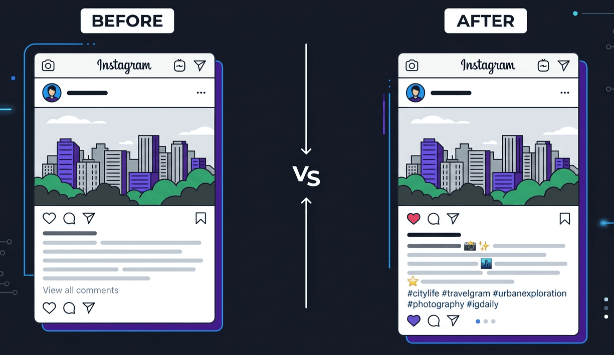 instagram-caption-optimization-before-after