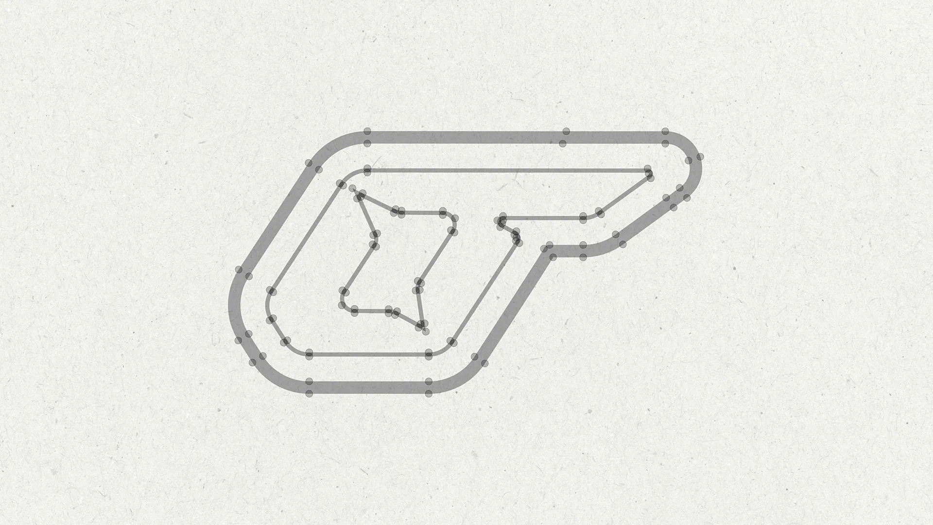 Neuroshift Icon tracé et point d'ancrage