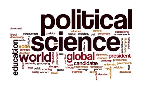 High school student reviewing political science research papers for journal submission
