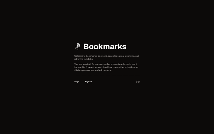 Bookmarks
