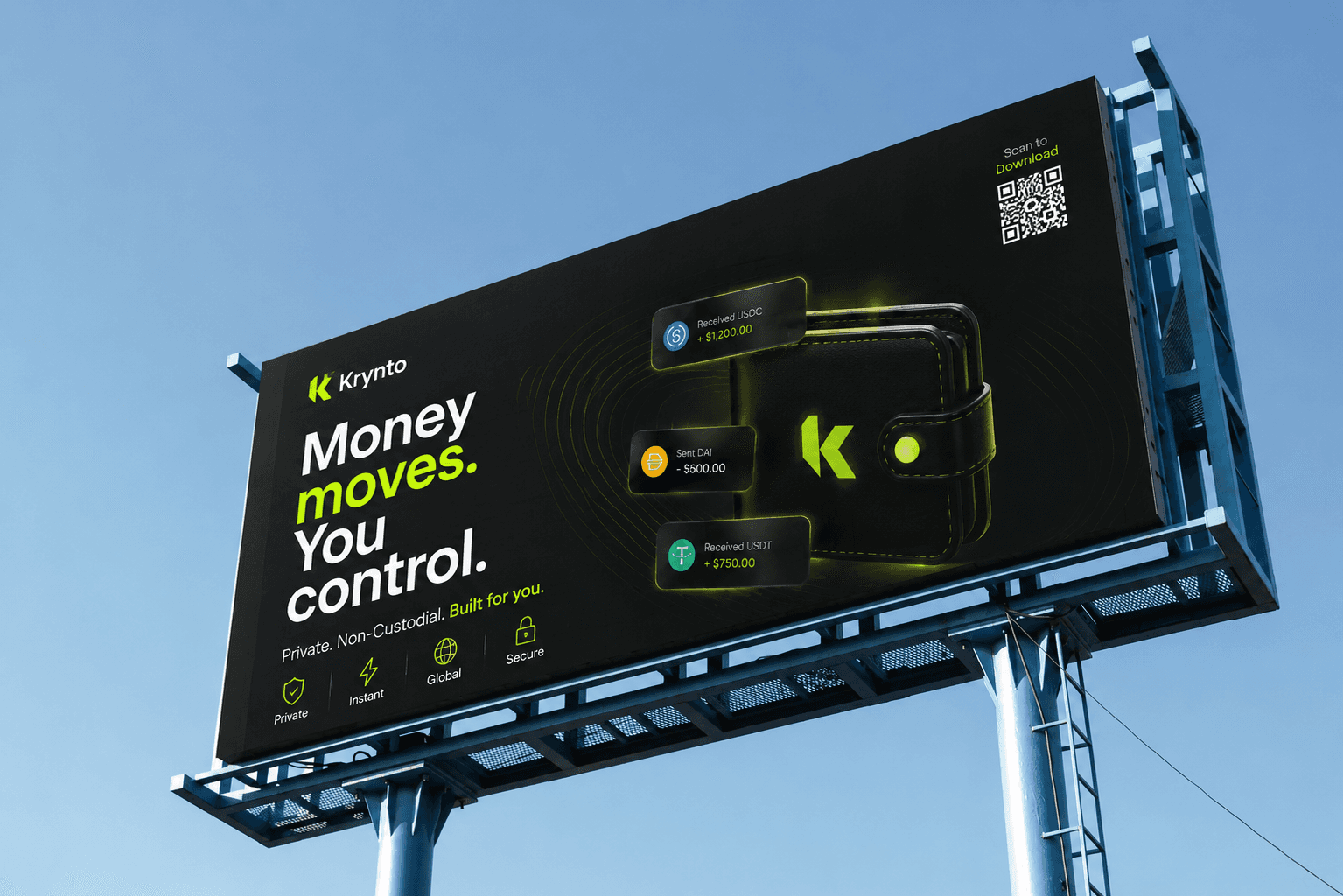 Billboard outdoors