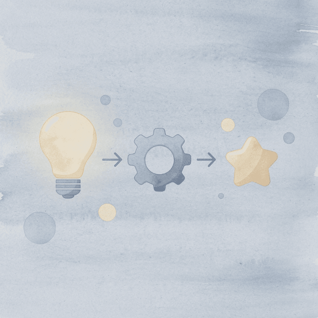Three icons representing cost transparency, delivery reliability, and flexibility