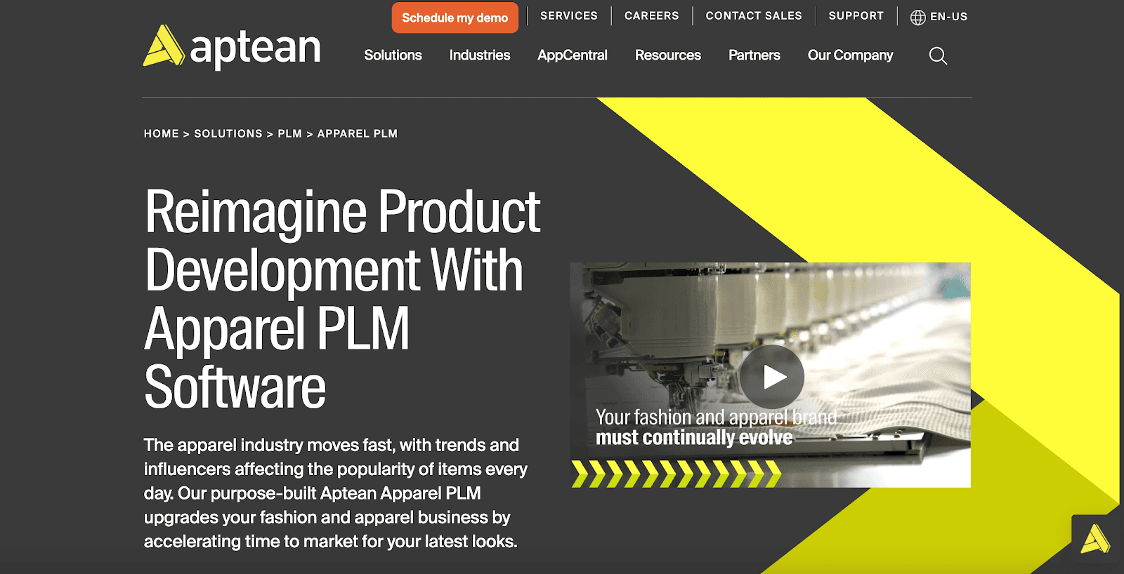 Aptean Apparel PLM