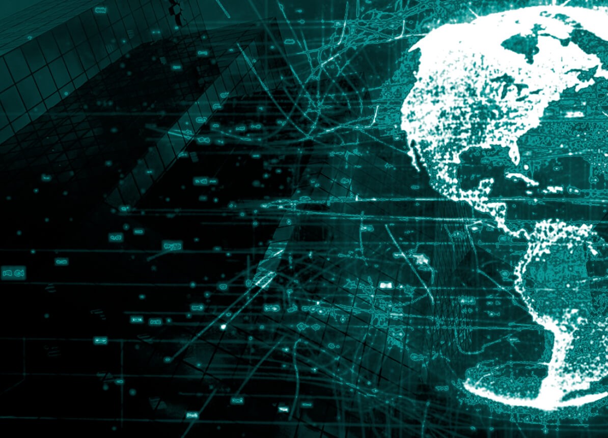 Man working on a laptop at a desk