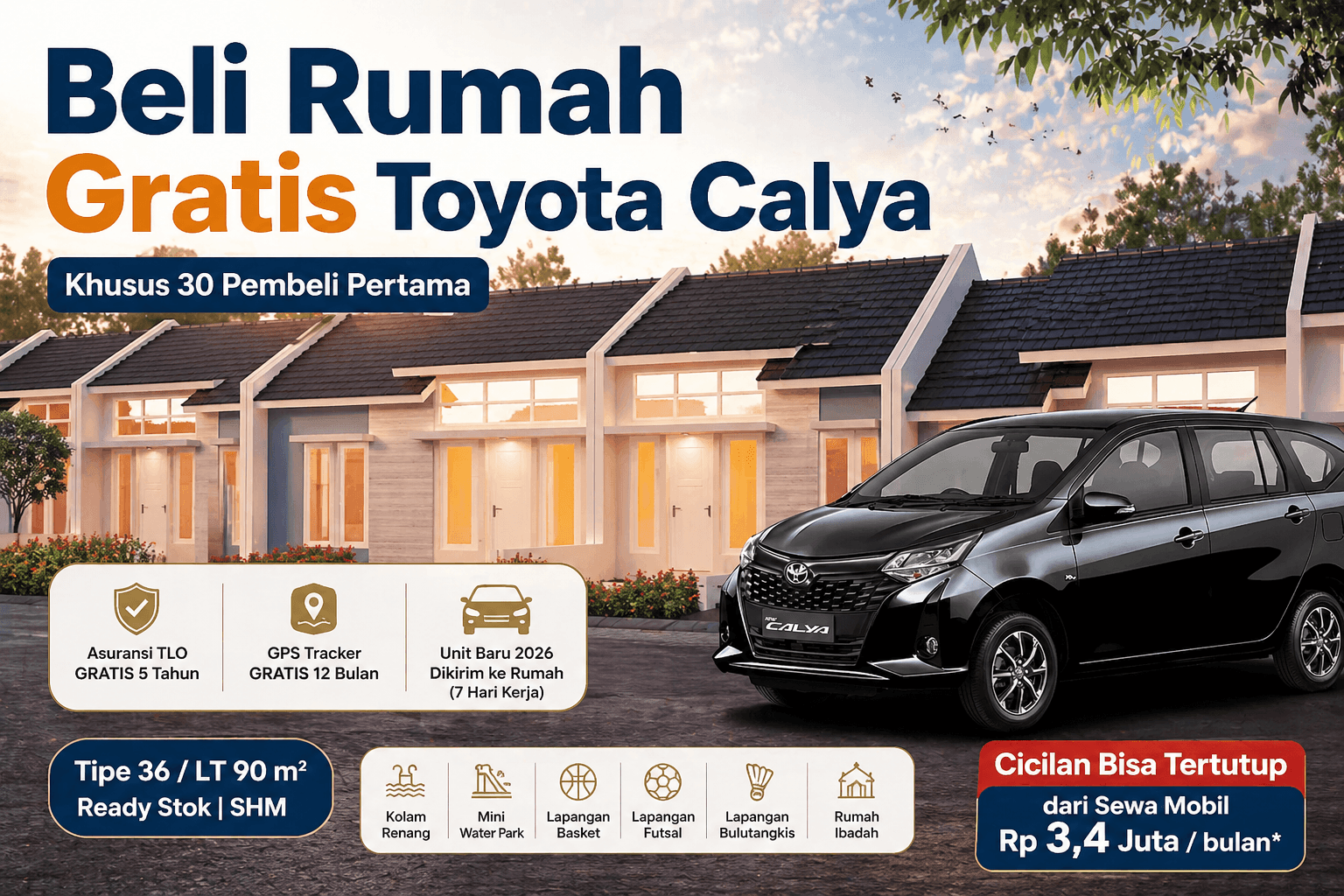 Alana Cemandi Gratis Toyota Calya