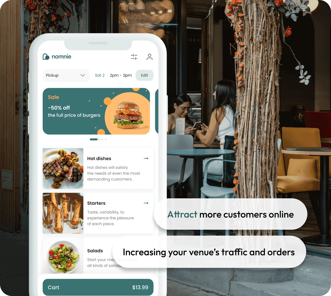 online ordering for restaurant software system