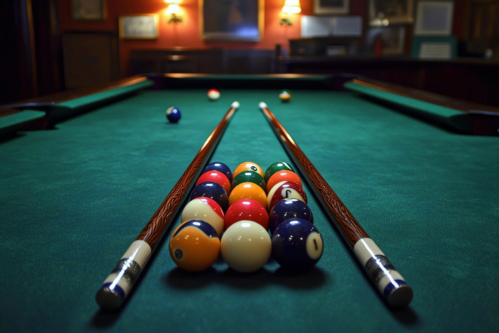 Pool billiards tournament at kota TNTO 2024