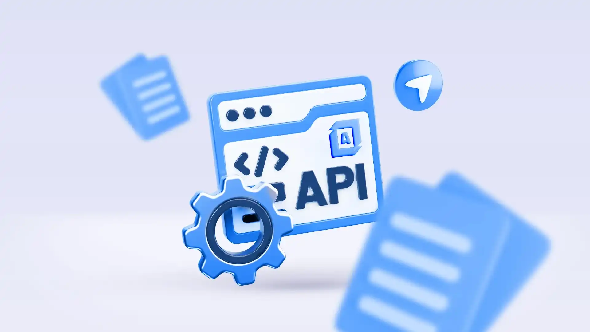 icone api e ingranaggi