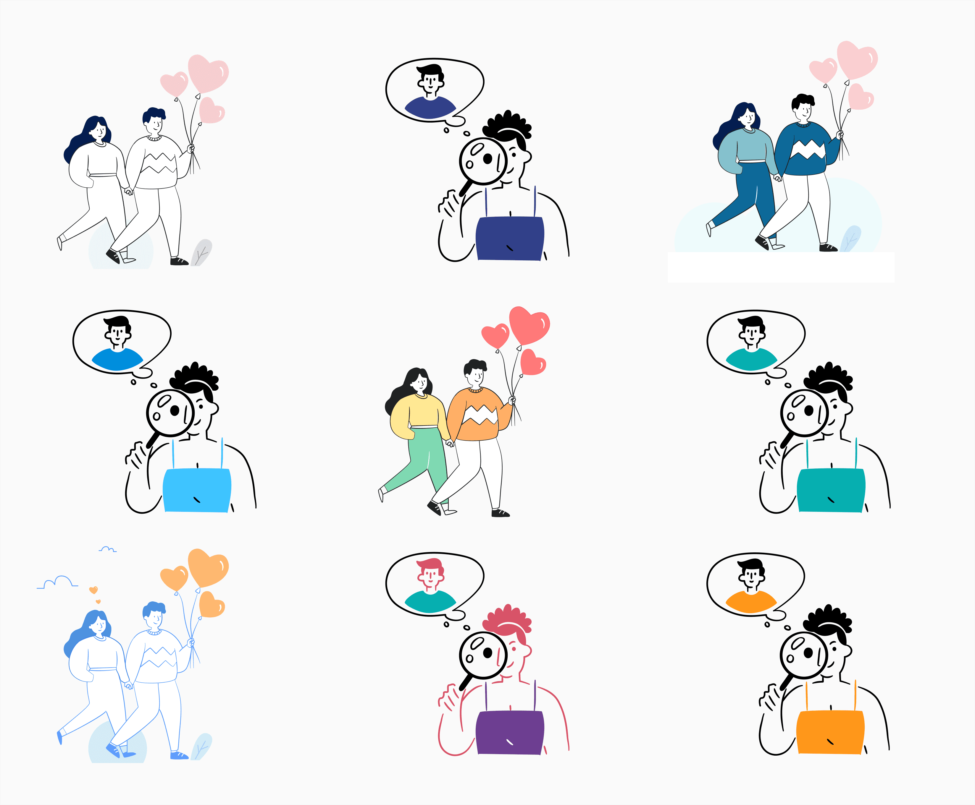 Multiple iteration styles