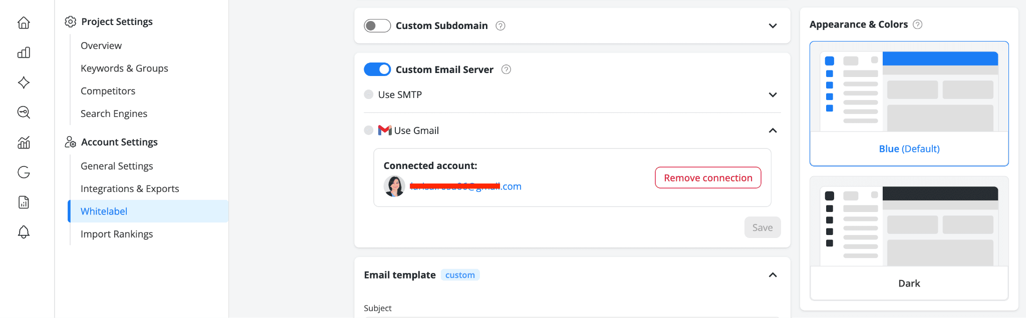 gmail-custom-server-configuration-in-awr
