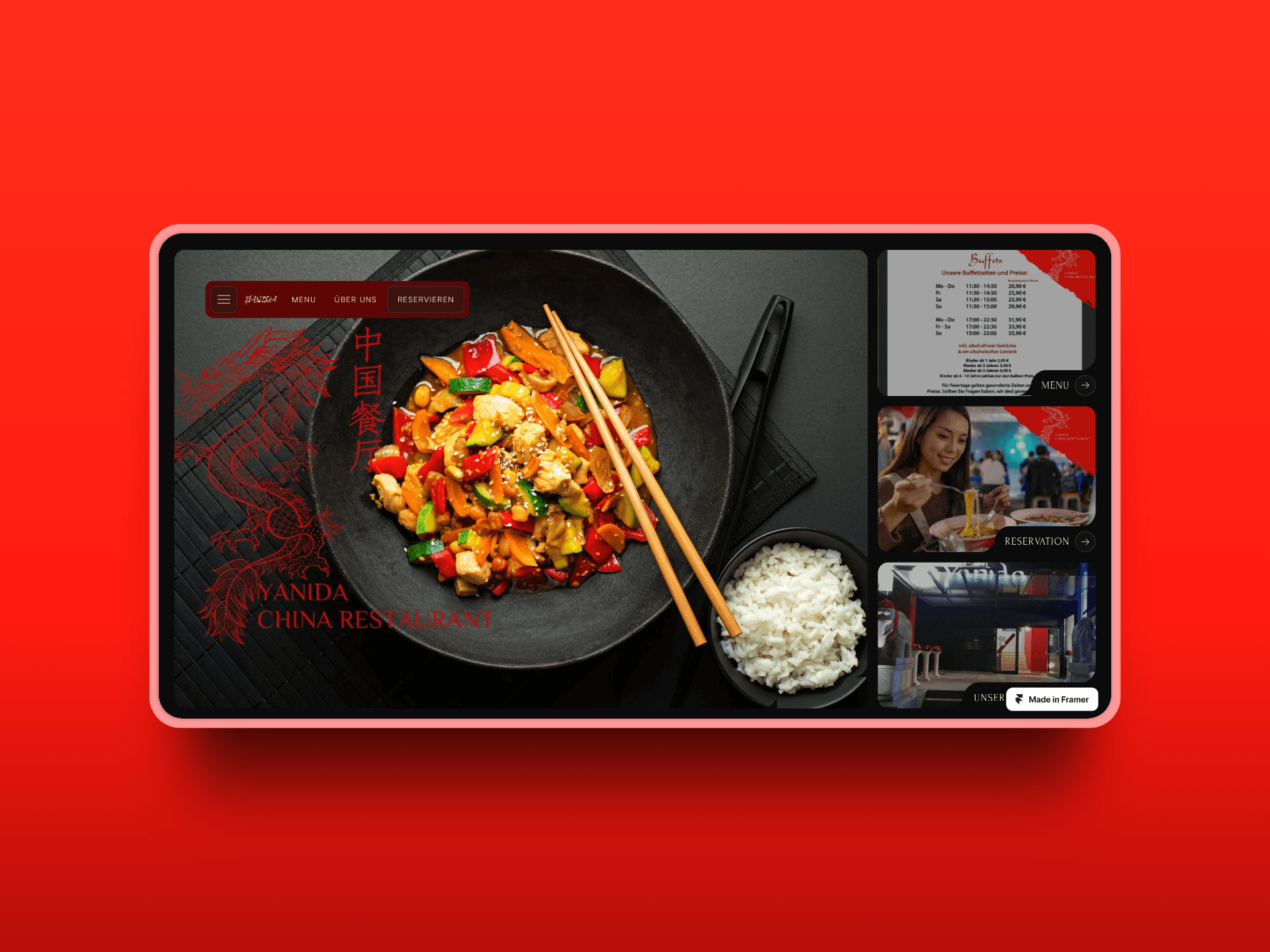Website Restaurant