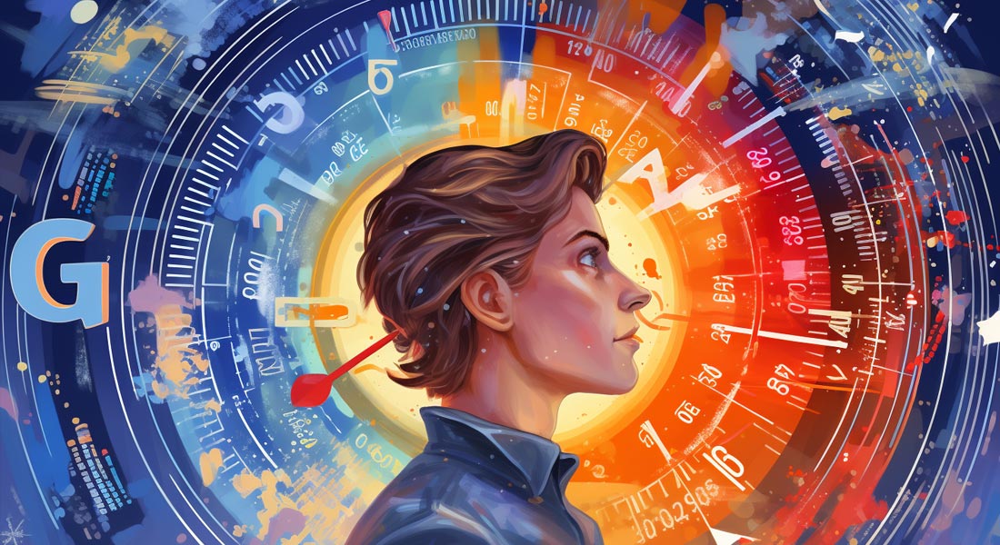 Portet van een man met op achtergrond energielabel