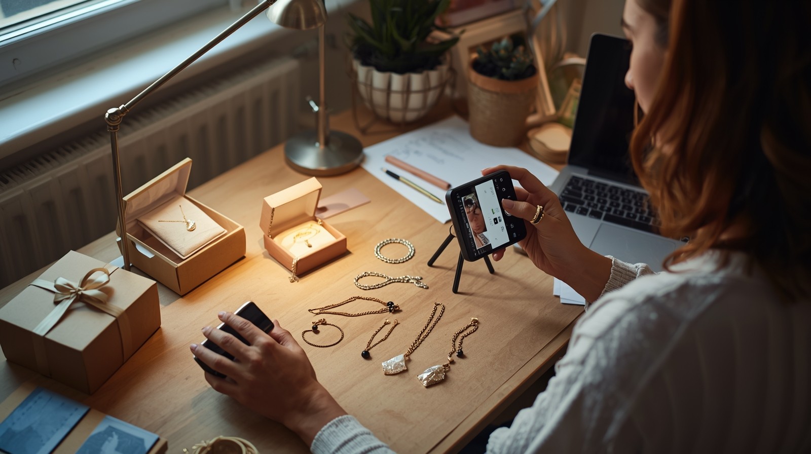 Marque de bijoux e-commerce