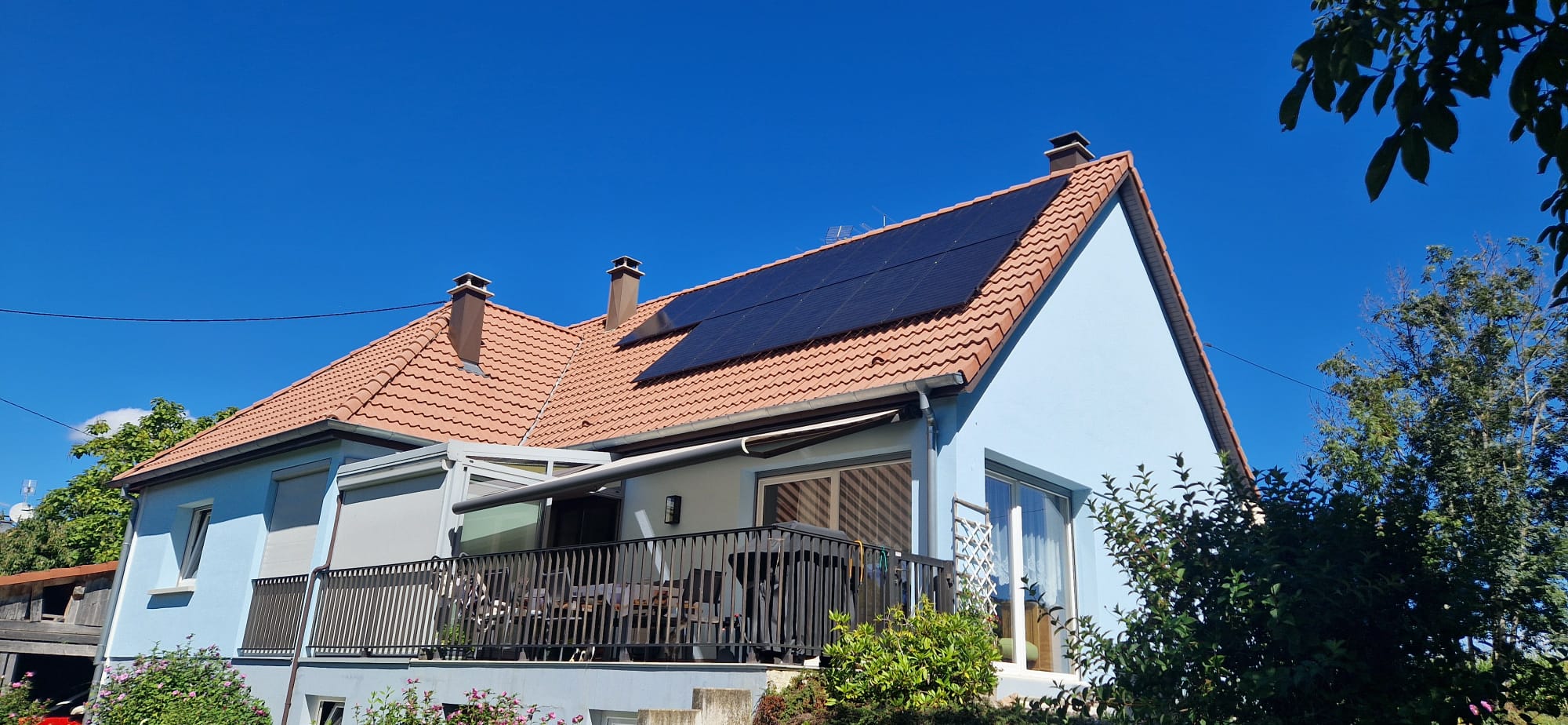 Installation de panneaux solaires à Rixheim