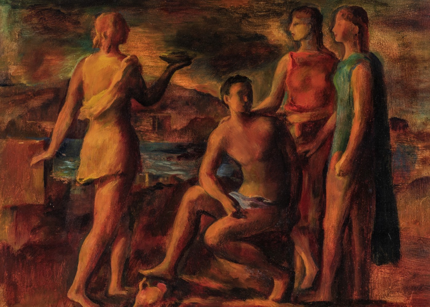 Alvin Darcy & Brodie Ellis, Where Stone Meets Sky, 2024, Installation detail, MADA Gallery, Monash University.