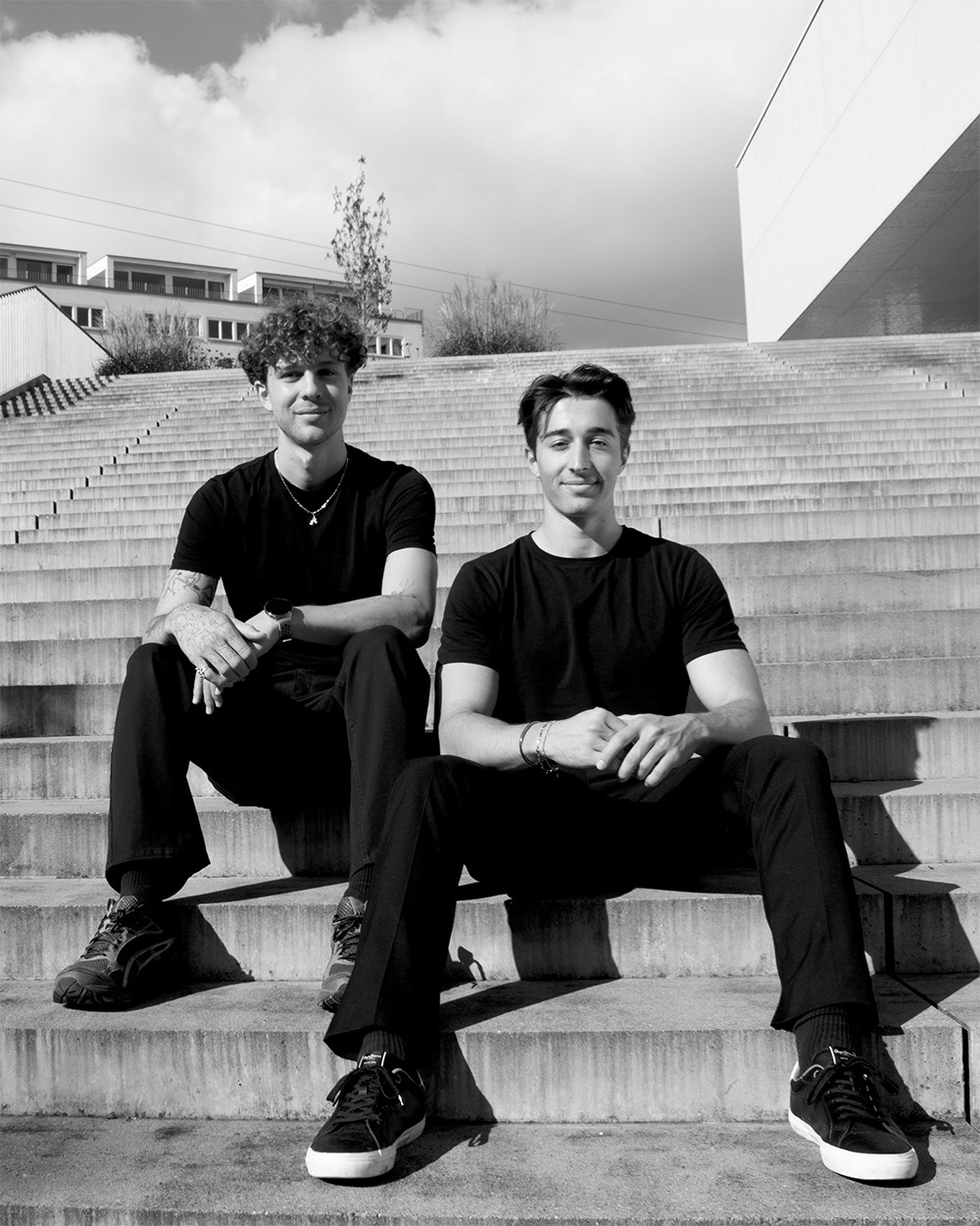 Portrait of portfolio creator – front view