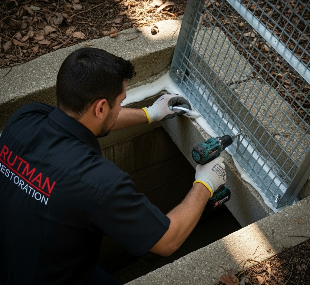 Sealing gaps to keep pests out — St. Paul
