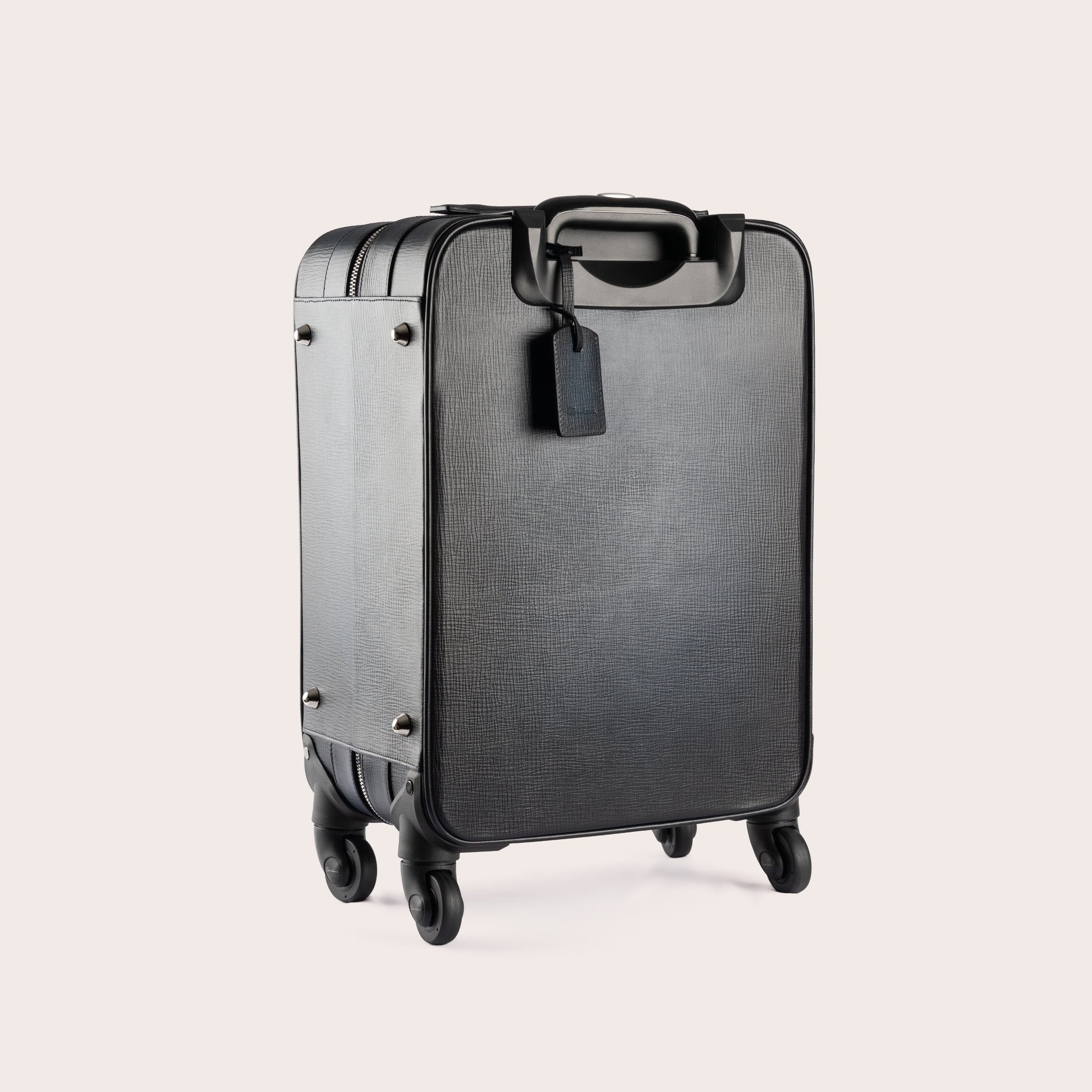 Santoni Leather Trolley Bag - Mandelli UK