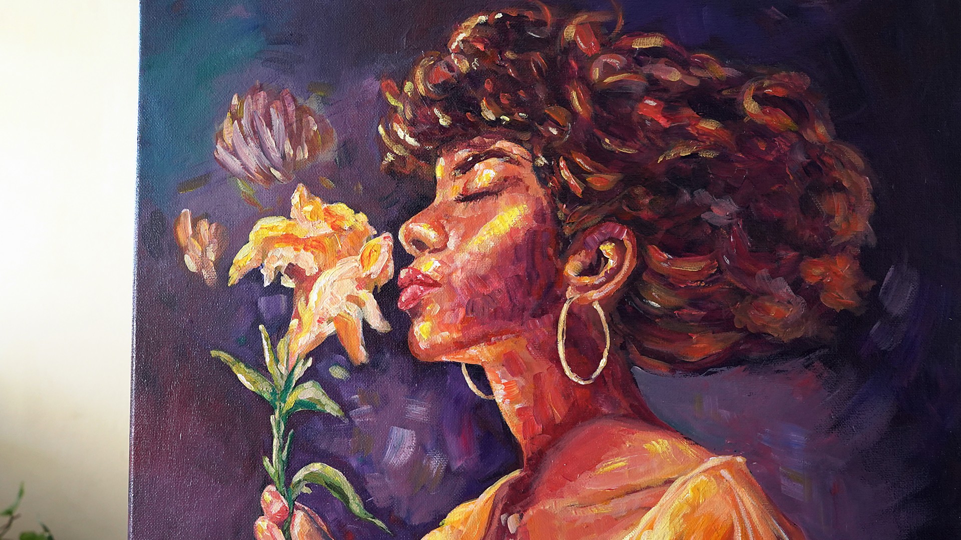 Paint with me - Stop and Smell the Roses