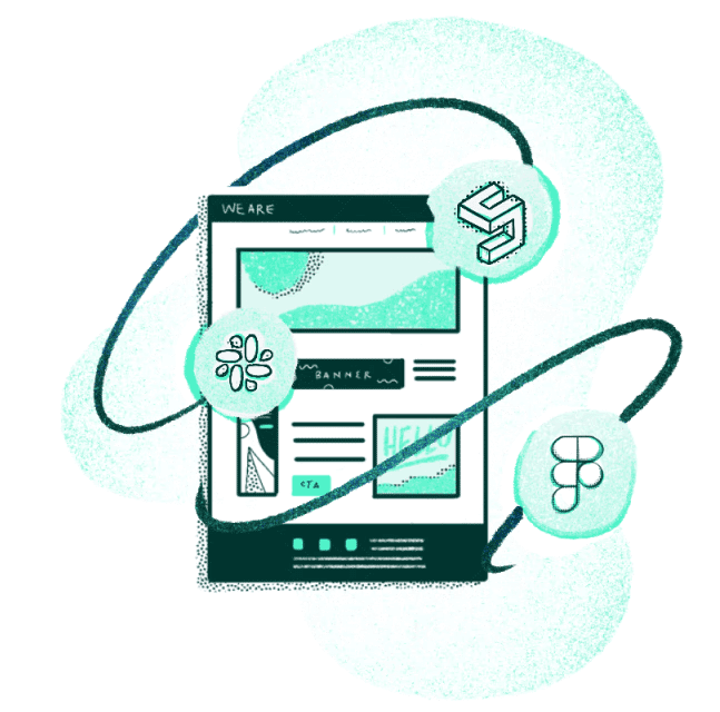 Lifecycle marketing illustration