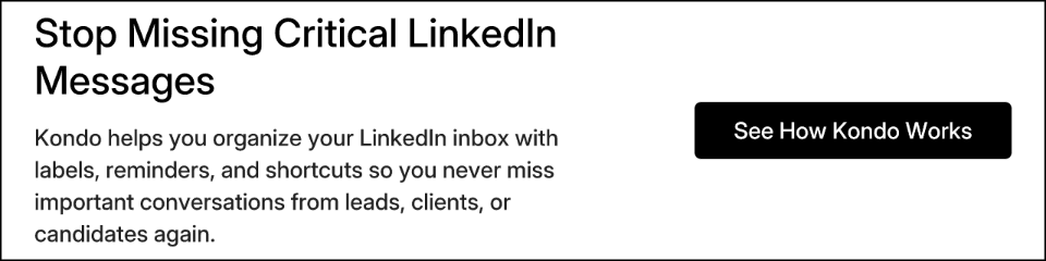 Stop Missing Critical LinkedIn Messages