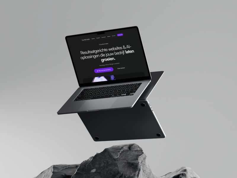 Website mockup