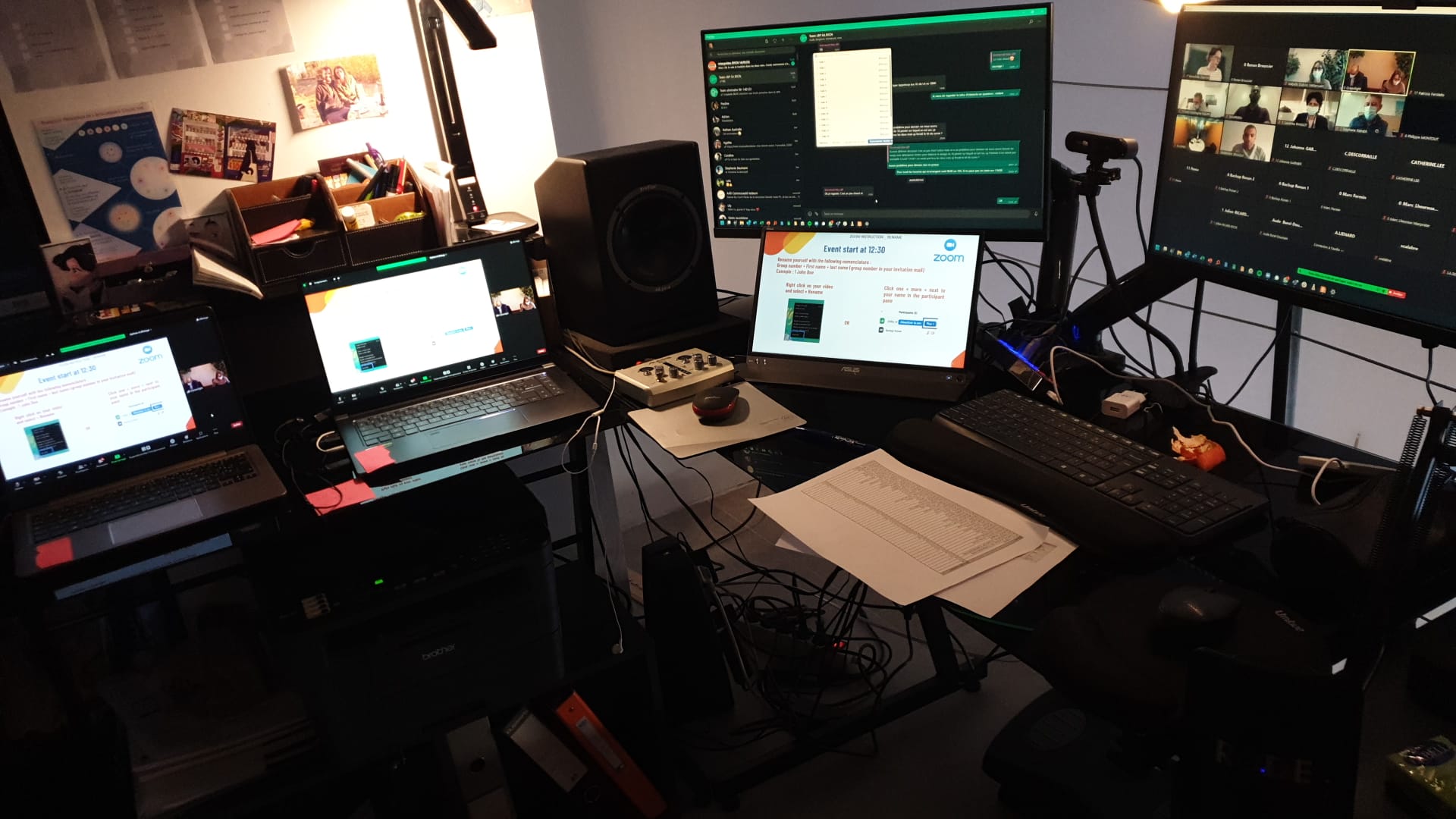 Configuration webinaire