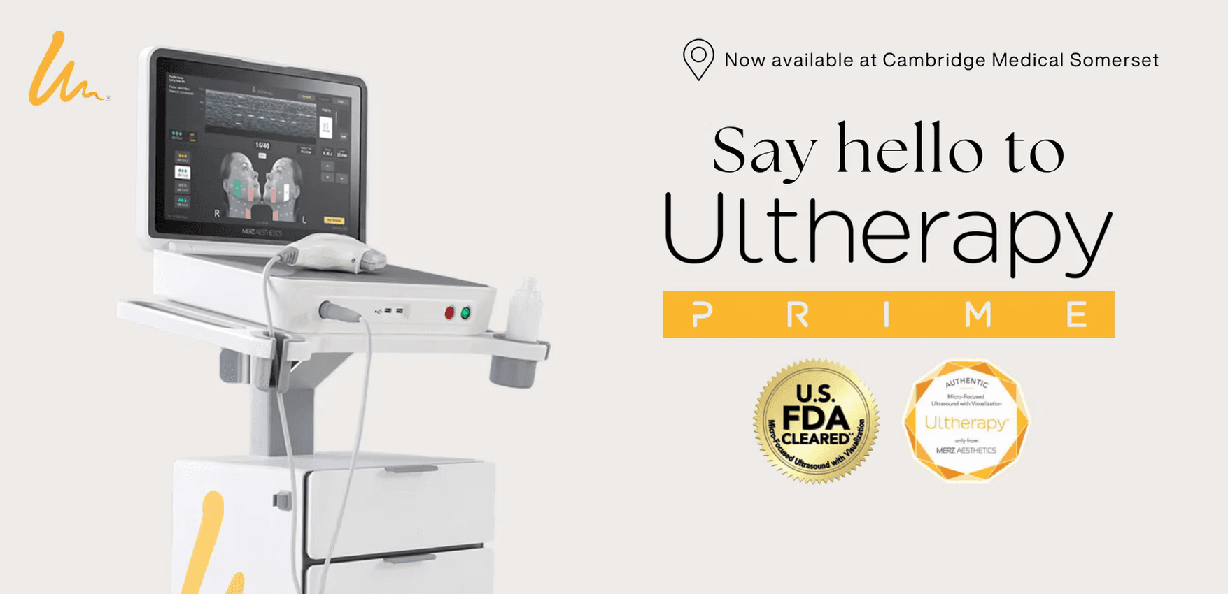 Ultherapy now availabel at Cambridge Medical Somerset