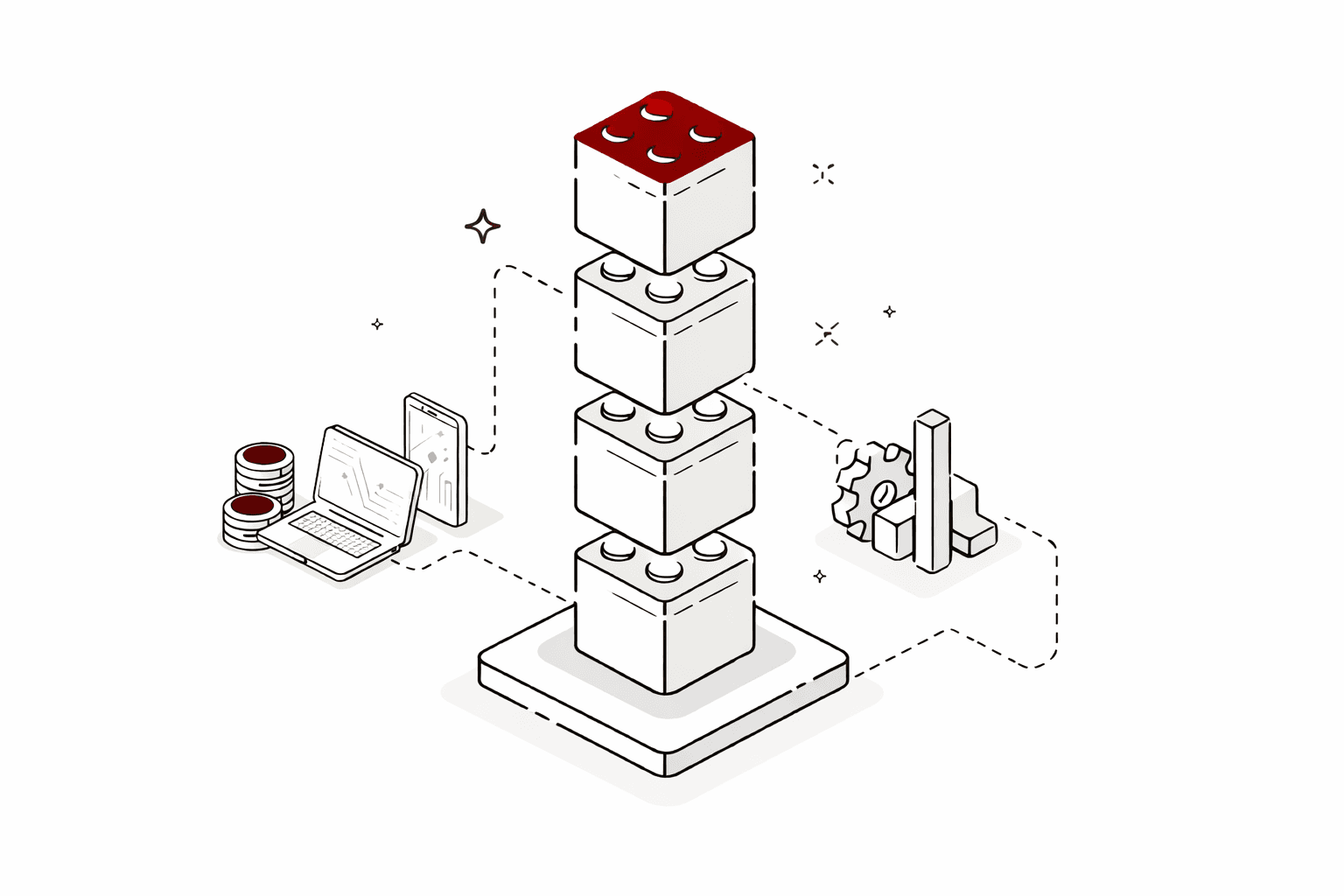 men sitting in front of their laptop computer