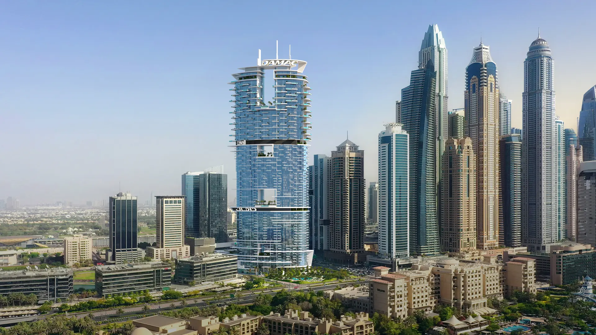 Cavalli tower by damac building