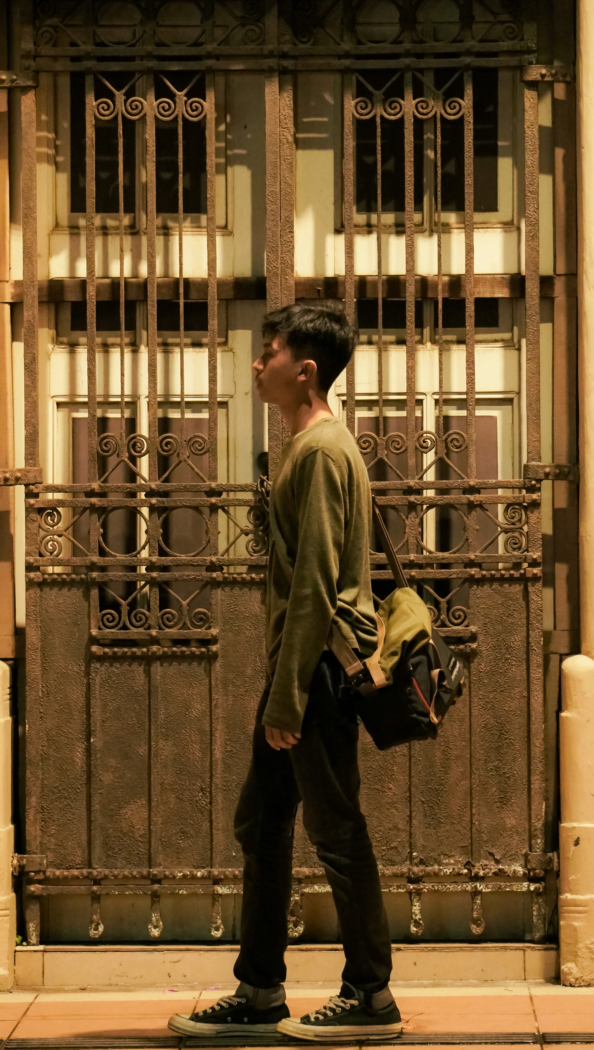 Nabil at Surabaya Old Town