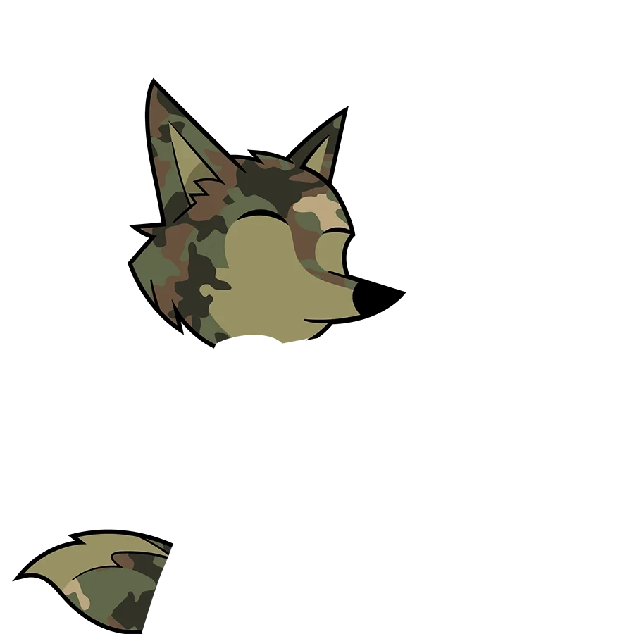 Forest Camo Fur trait
