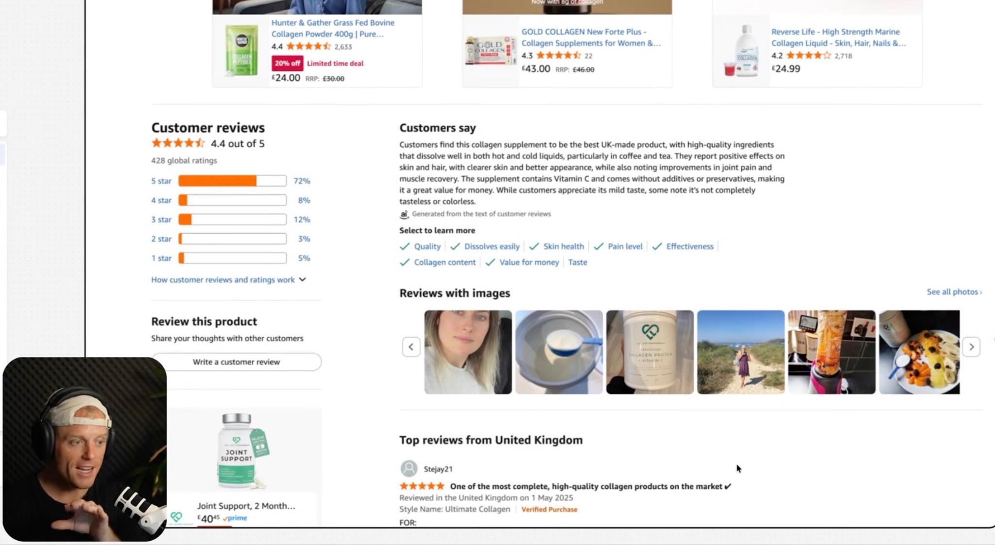 Amazon UGC as Social Proof to get higher Conversion Rate in Amazon