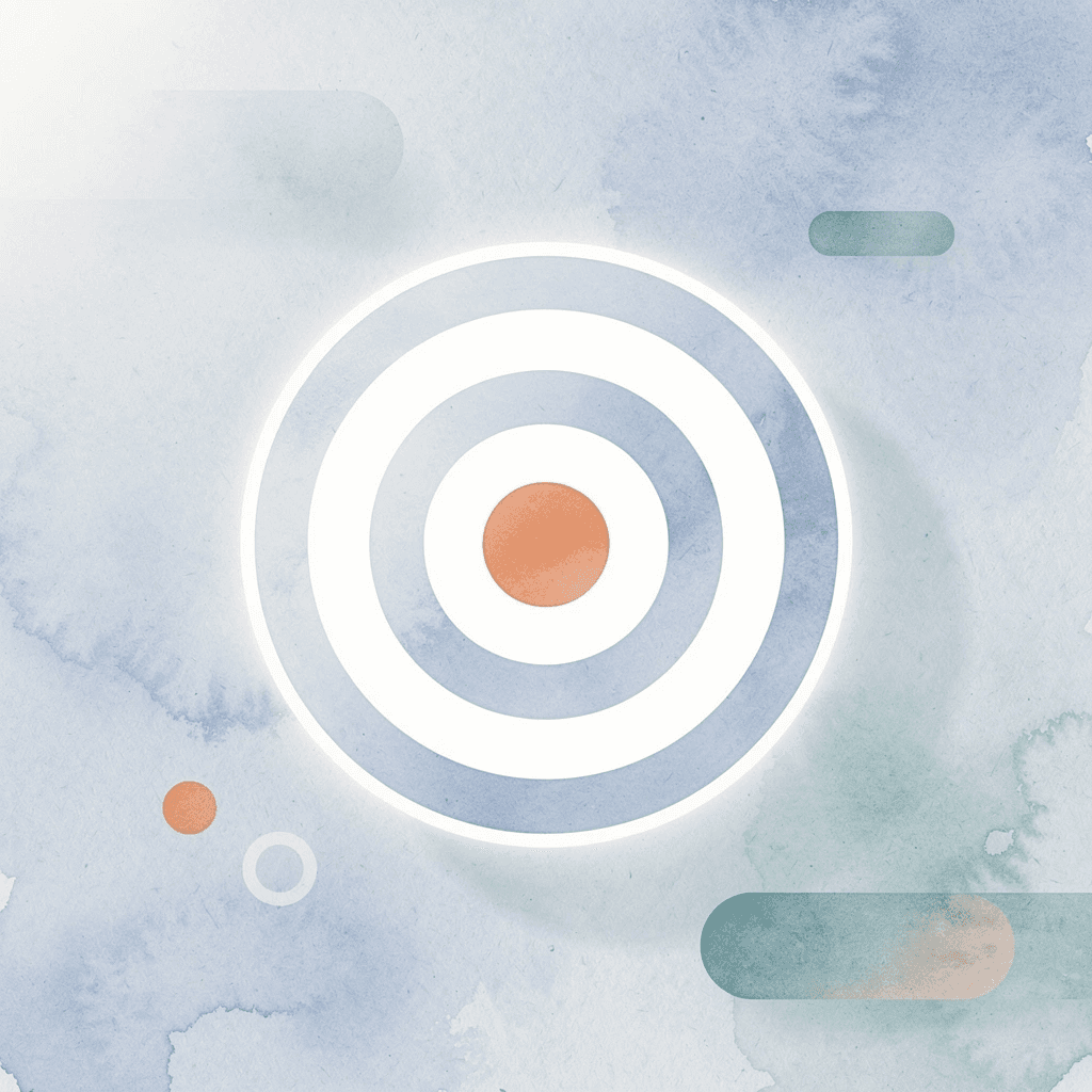 Target icon representing focused learning goals