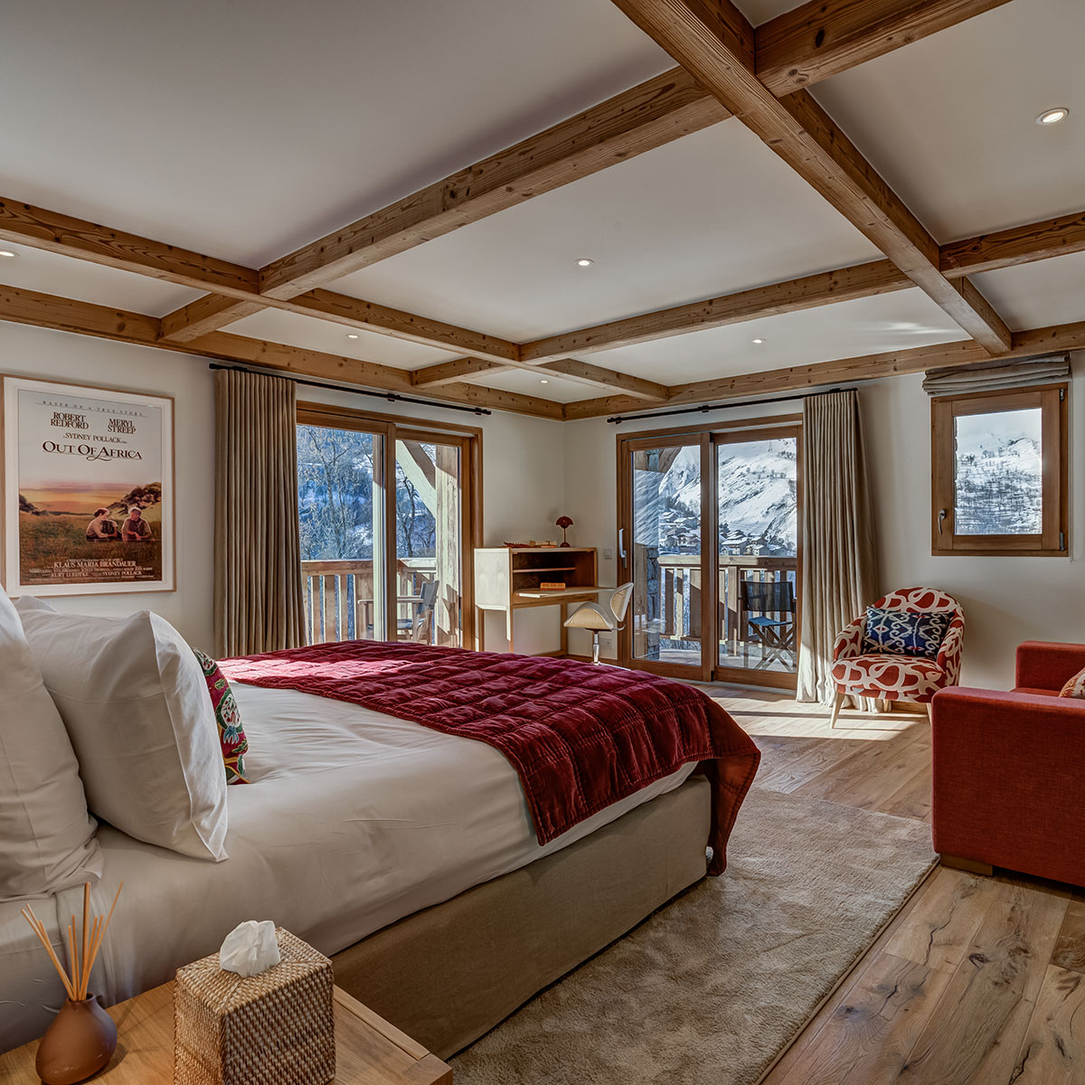 Chalet Constantia - bedroom