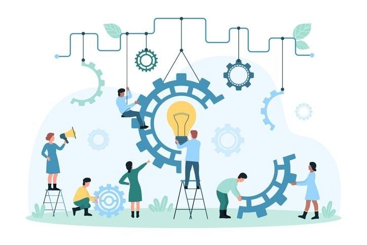 An illustration representing enterprise integration patterns.
