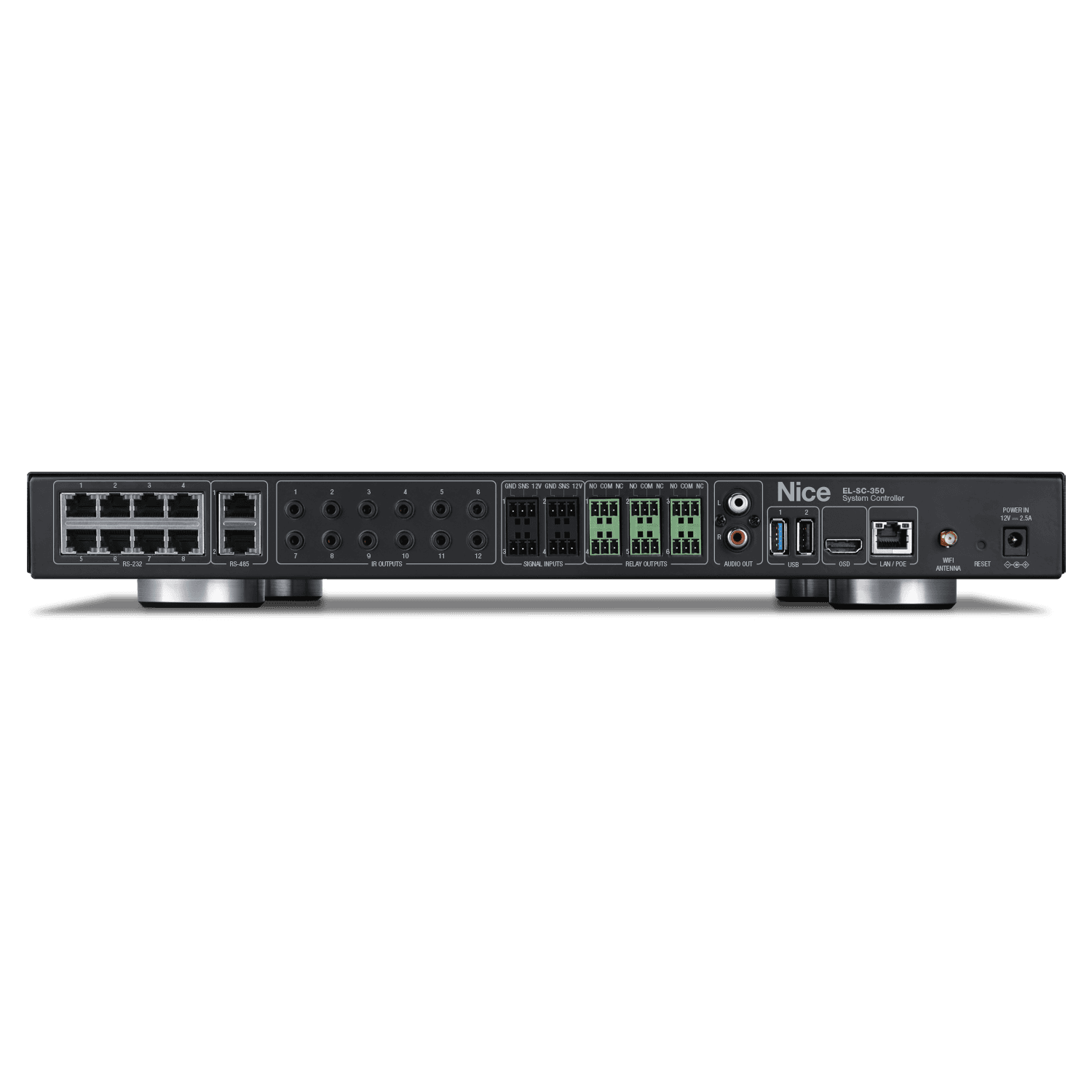 Nice EL-SC-350 System Controller back panel