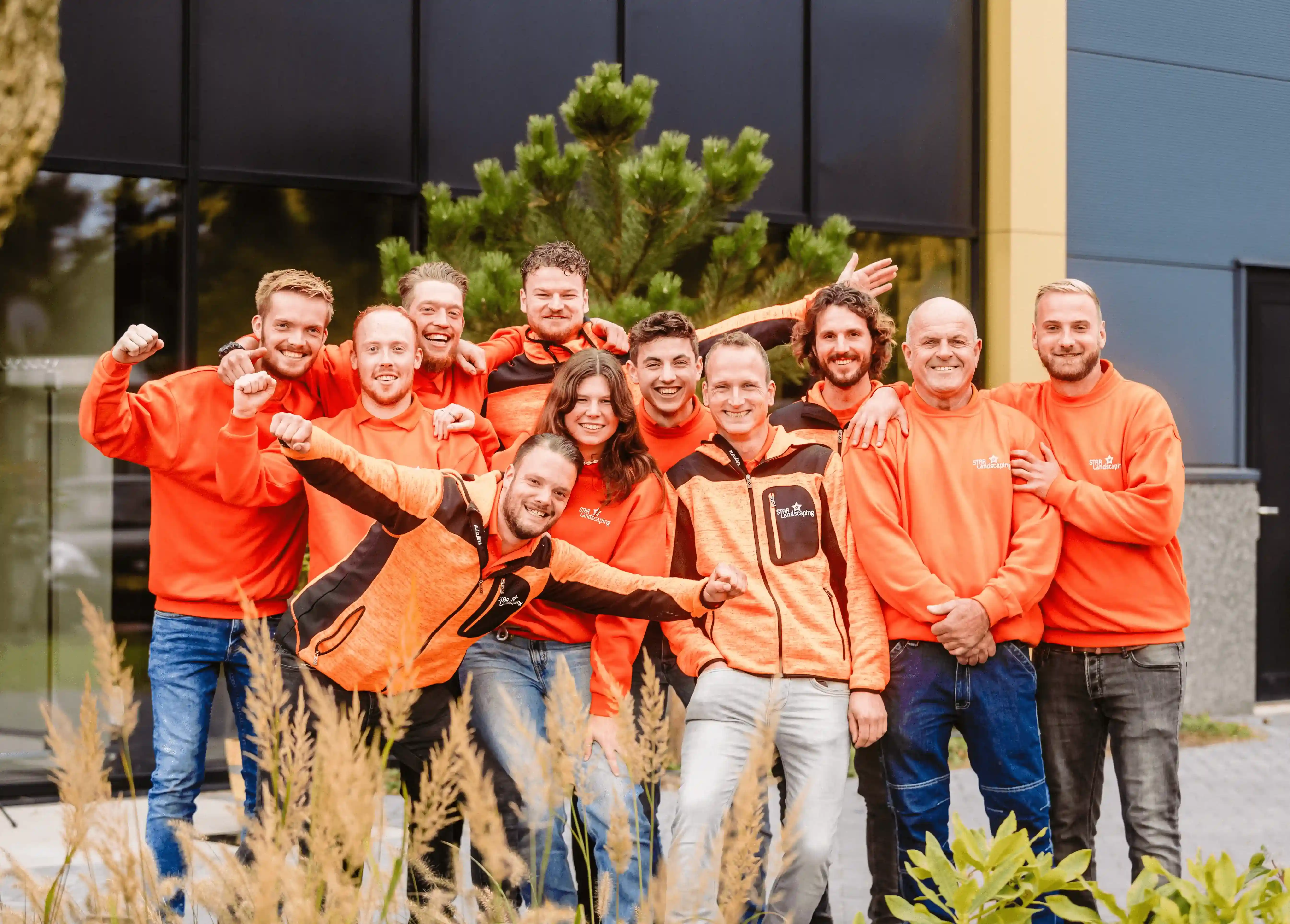 Het Team van Hoveniersbedrijf Star Landscaping te Cuijk