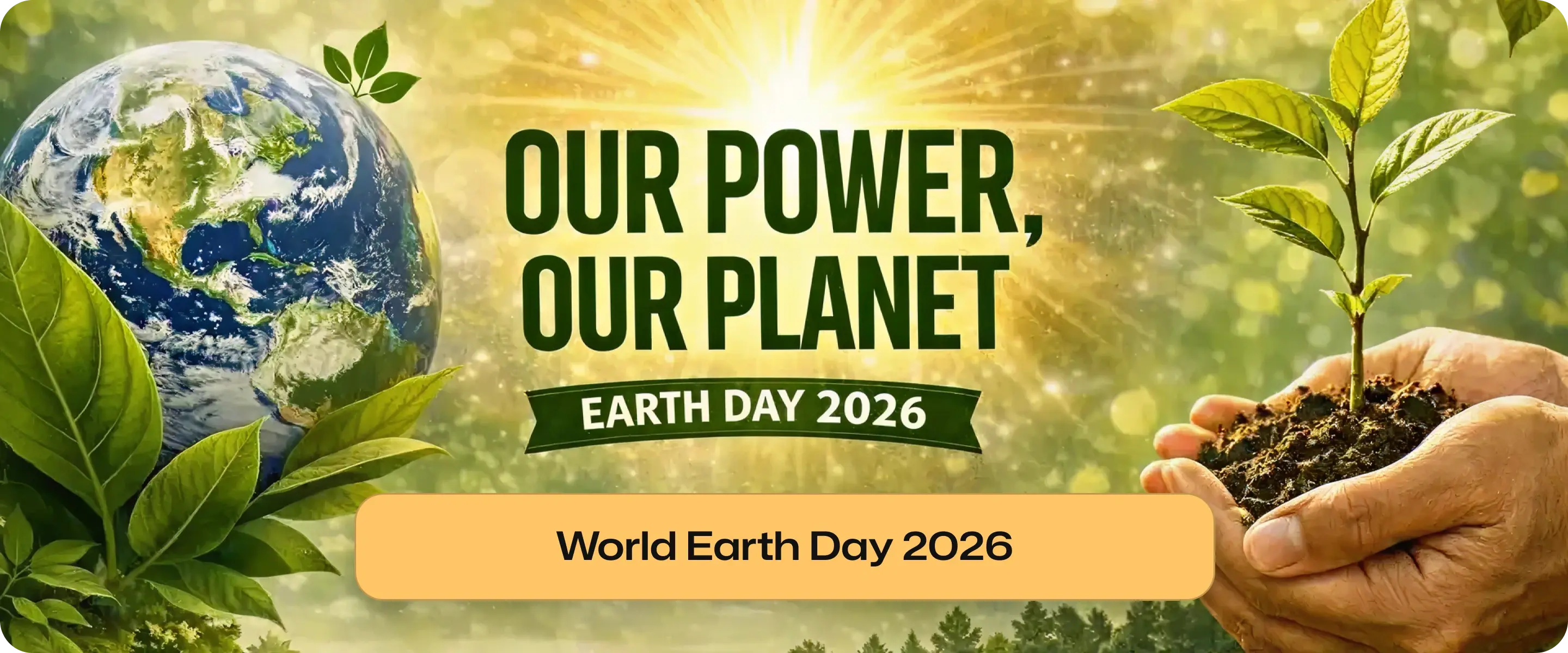 World Earth Day 2026: Theme- Our power, our planet