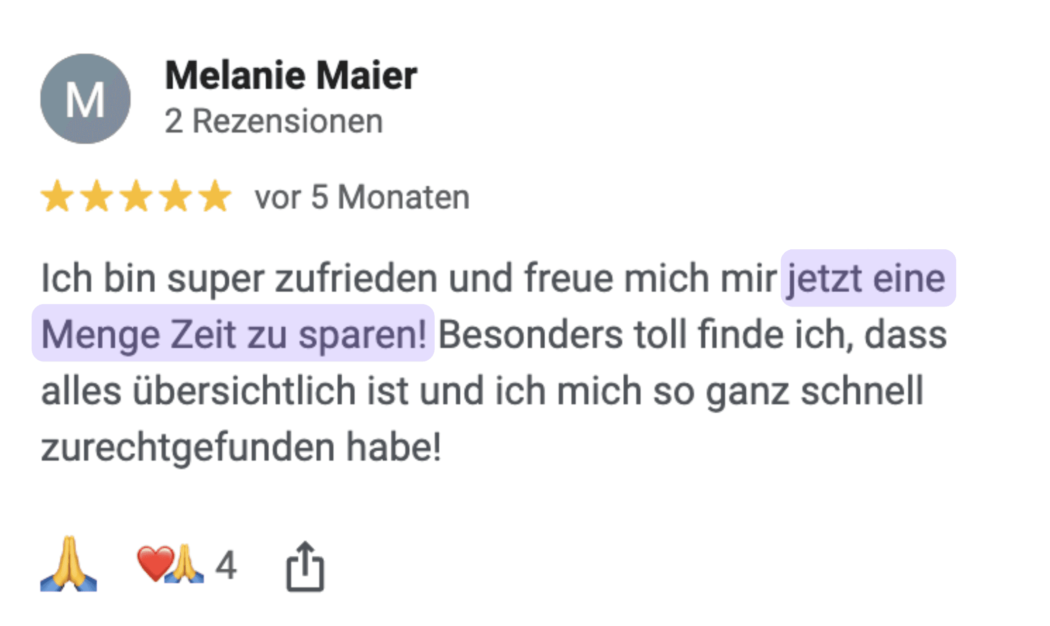 Review von Melanie Maier