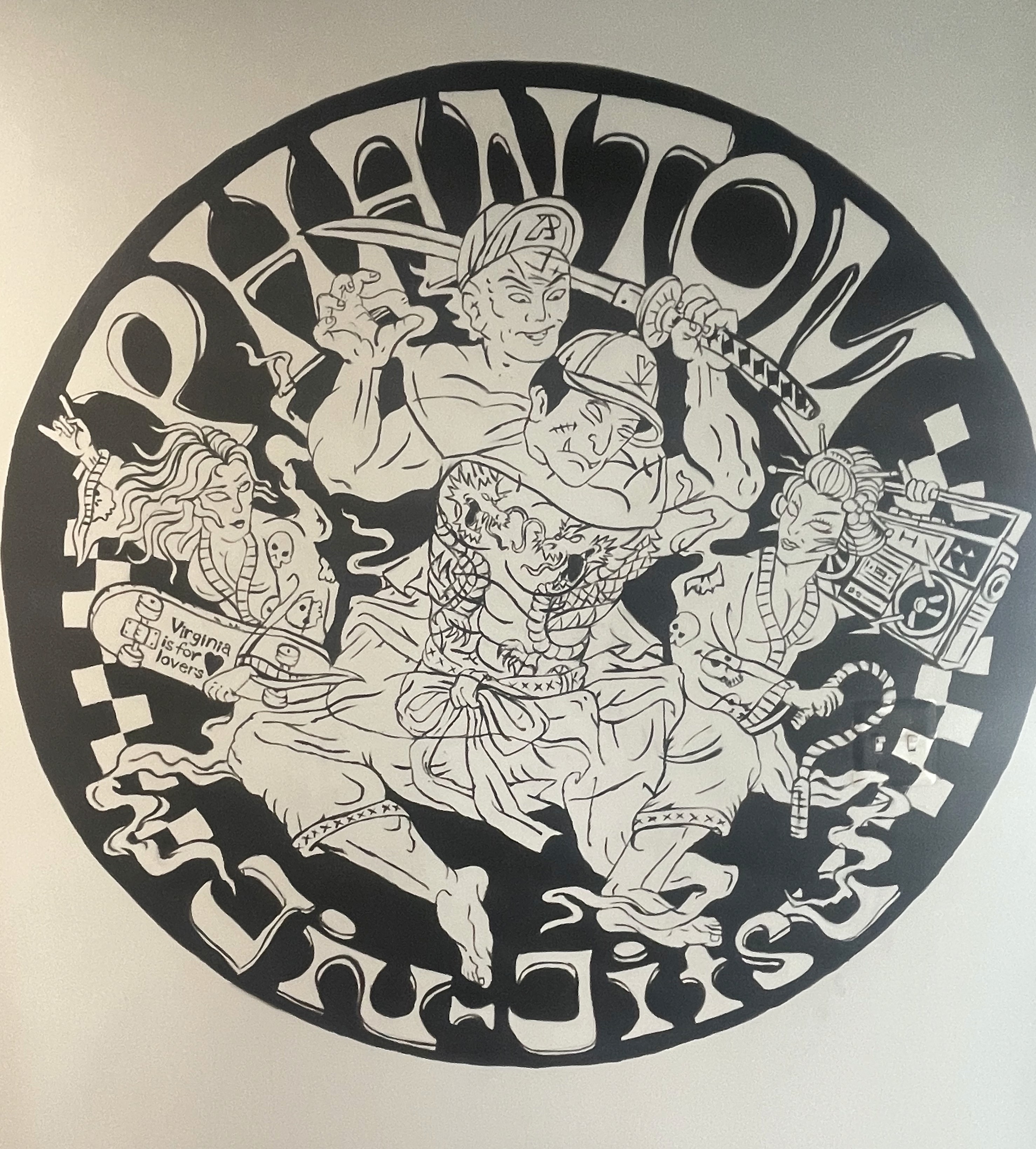 Portfolio mural image